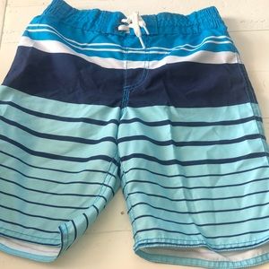 Boys Old Navy swimming trunks size Med 8